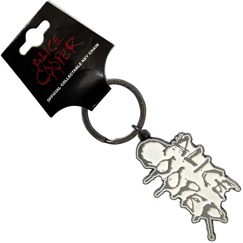 Alice Cooper Band Logo Keychain (Online Order Only)