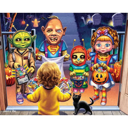 Alien Halloween 210 Piece Jigsaw Puzzle Boardwalk