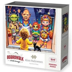 Alien Halloween 210 Piece Jigsaw Puzzle Boardwalk