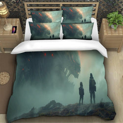 Alien Romulus Bedding Set Pattern Quilt Cover Without Filler (Online Order Only)