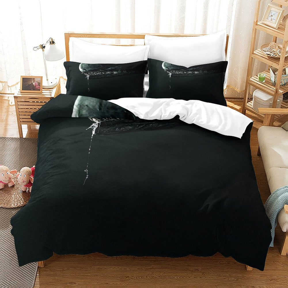 Alien Romulus Bedding Set Pattern Quilt Cover Without Filler (Online Order Only)