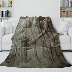 Alien Romulus Blanket Flannel Fleece Throw Room Decoration (Online Order Only)