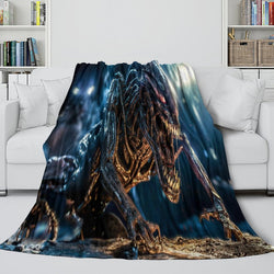 Alien Romulus Blanket Flannel Fleece Throw Room Decoration (Online Order Only)