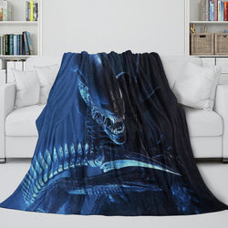 Alien Romulus Blanket Flannel Fleece Throw Room Decoration (Online Order Only)