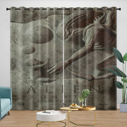 Alien Romulus Curtains Blackout Window Drapes Room Decoration (Online Order Only)