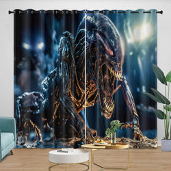 Alien Romulus Curtains Blackout Window Drapes Room Decoration (Online Order Only)