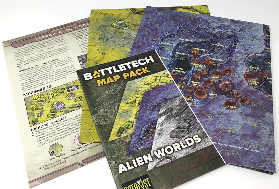 BattleTech: Map Pack - Alien Worlds (ONLINE ORDER ONLY)
