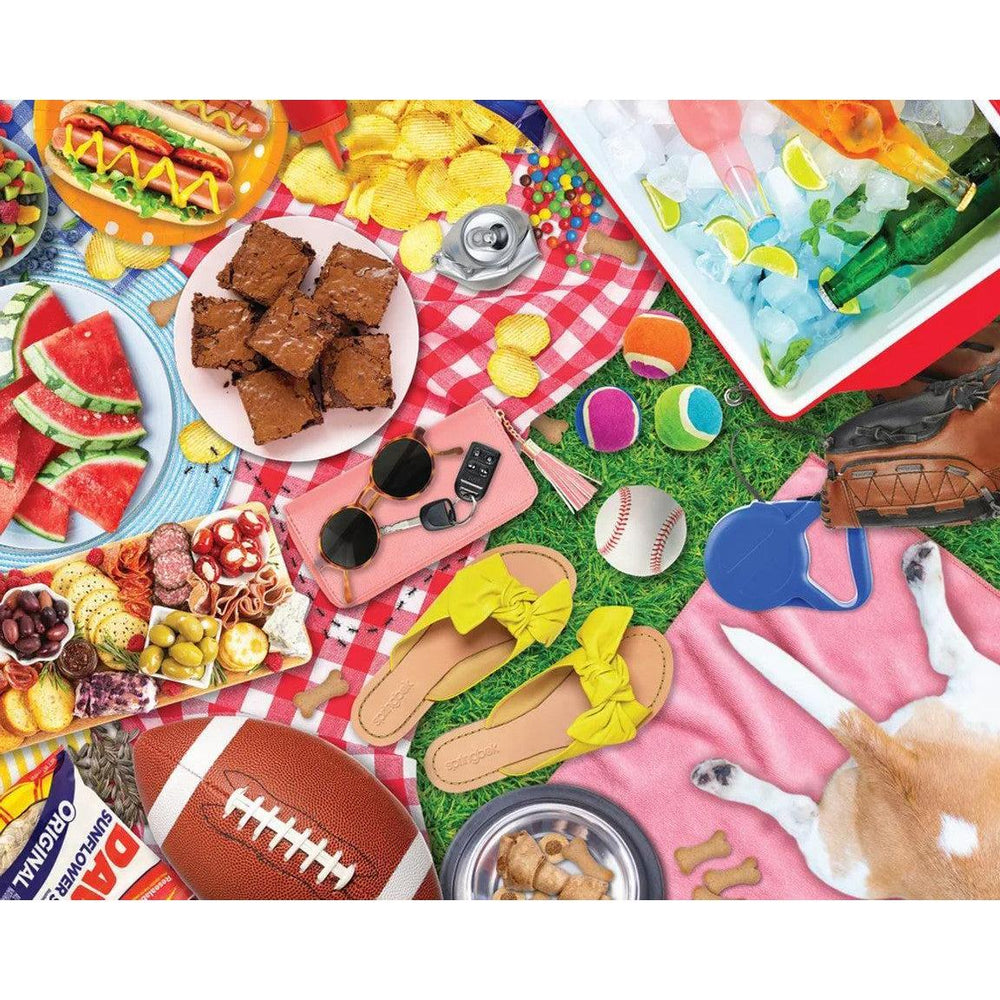 All American Picnic 1000 Piece Jigsaw Puzzle Springbok (ONLINE ORDER ONLY)