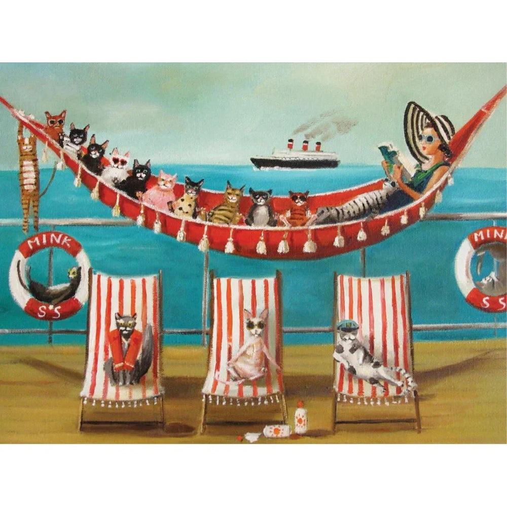 All Paws on Deck 500 Piece Jigsaw Puzzle NYPC (ONLINE ORDER ONLY)