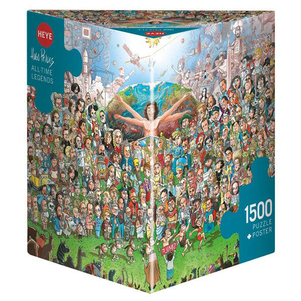 All-Time Legends 1500 Piece Jigsaw Puzzle Heye (ONLINE ORDER ONLY)