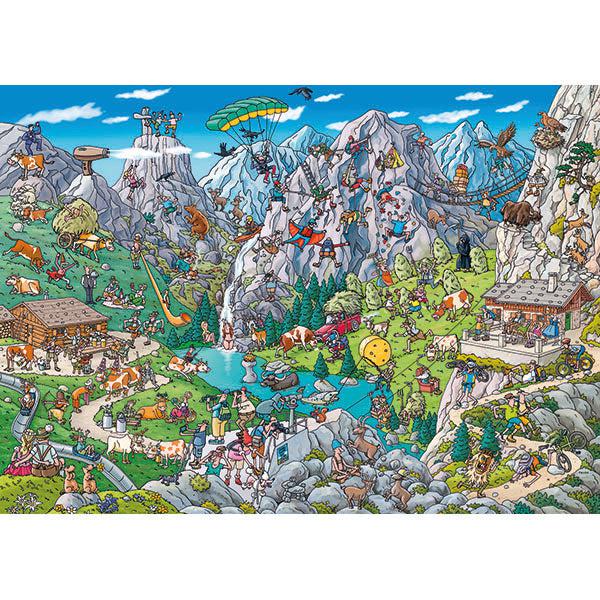 Alpine Fun 1000 Piece Jigsaw Puzzle Heye (ONLINE ORDER ONLY)