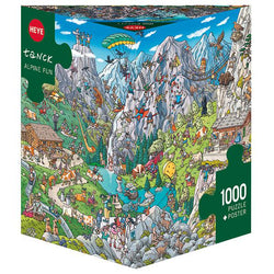Alpine Fun 1000 Piece Jigsaw Puzzle Heye (ONLINE ORDER ONLY)