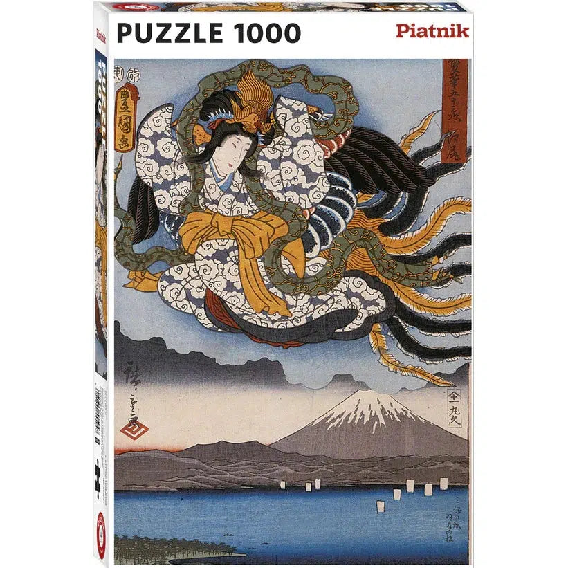 Amaterasu the Goddess of the Sun on Mt Fugi 1000 Piece Jigsaw Puzzle Piatnik