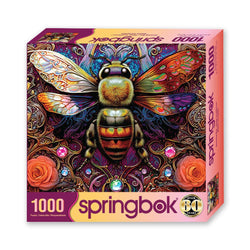 Amazing Bee 1000 Piece Jigsaw Puzzle Springbok (ONLINE ORDER ONLY)