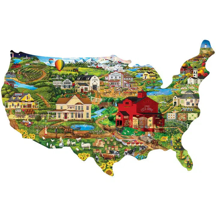 America the Beautiful 1000 Piece Jigsaw Puzzle MasterPieces (ONLINE ORDER ONLY)