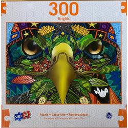 American Eagle Brights 300 Piece Jigsaw Puzzle Sure Lox (ONLINE ORDER ONLY)