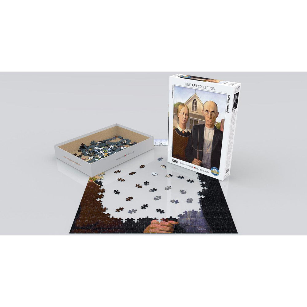 American Gothic 1000 Piece Jigsaw Puzzle Eurographics (ONLINE ORDER ONLY)