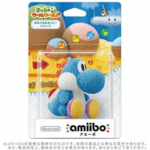 Amiibo Light Blue Yoshi Wooly World Action Figure (Online Order Only)