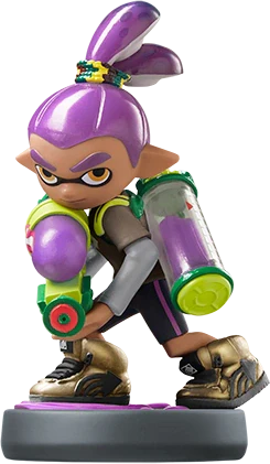 Inkling Boy (Purple) Amiibo: Splatoon Series (Nintendo Switch) (ONLINE ORDER ONLY)