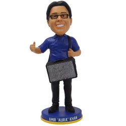 Amir "Aura" Khan Bobblehead (Presale) (ONLINE ORDER ONLY)