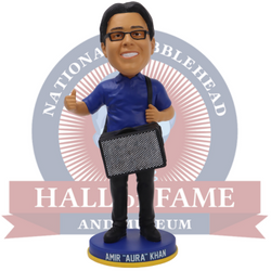 Amir "Aura" Khan Bobblehead (Presale) (ONLINE ORDER ONLY)