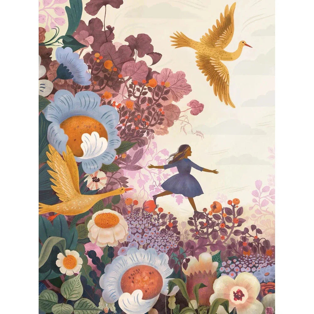 Among Flowers 500 Piece Jigsaw Puzzle NYPC (ONLINE ORDER ONLY)