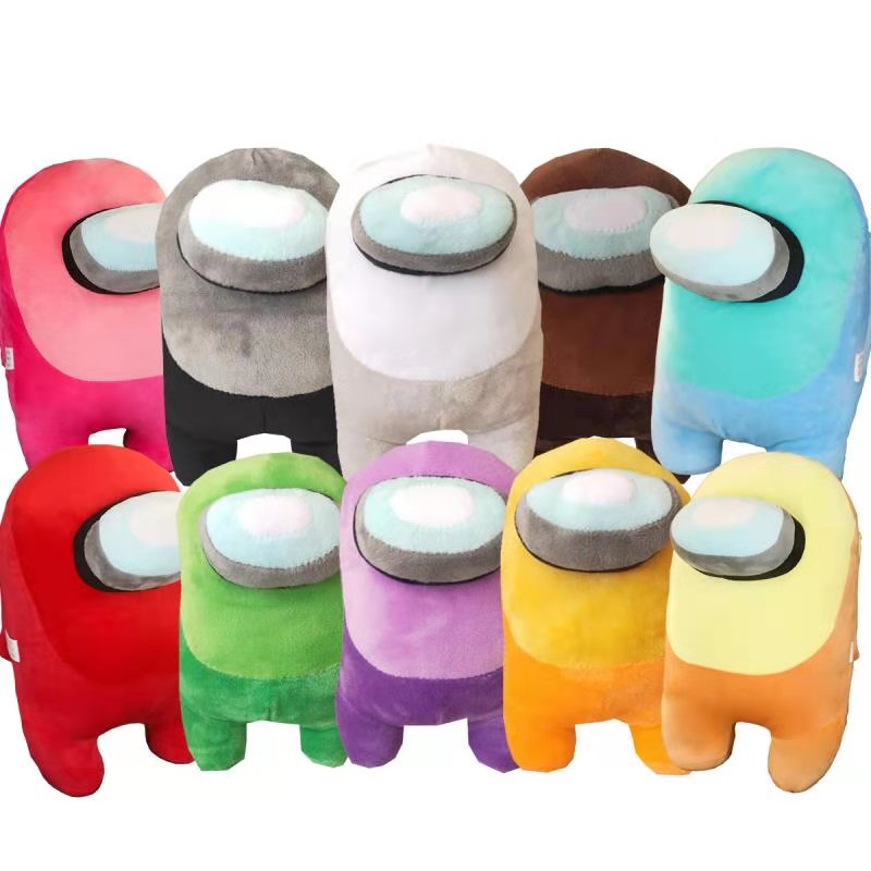 Among Us Cute Plush Stuffed Collectible toys (Brown) kawaii Video Game Characters (ONLINE ORDER ONLY)