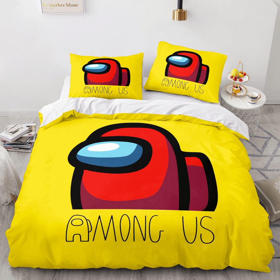 Among Us PatternCosplay Bedding Sets Quilt Cover (Online Order Only)
