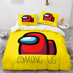 Among Us PatternCosplay Bedding Sets Quilt Cover (Online Order Only)