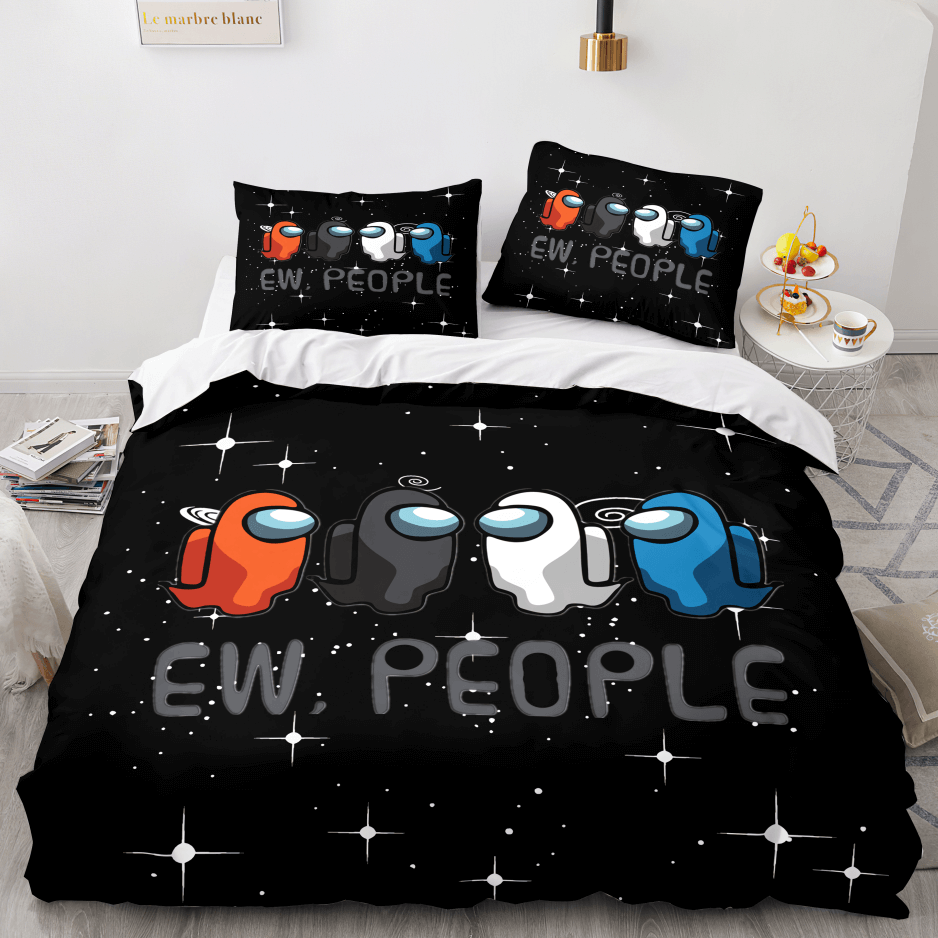 Among Us PatternCosplay Bedding Sets Quilt Cover (Online Order Only)