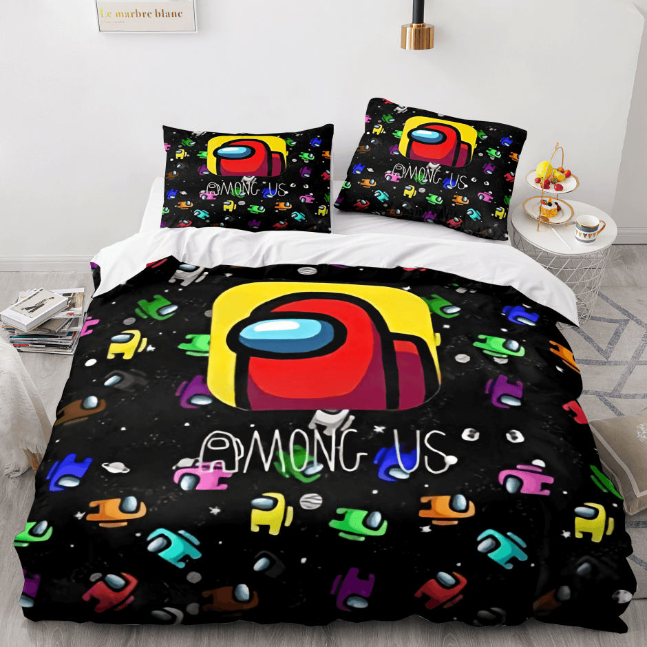 Among Us PatternCosplay Bedding Sets Quilt Cover (Online Order Only)