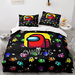 Among Us PatternCosplay Bedding Sets Quilt Cover (Online Order Only)