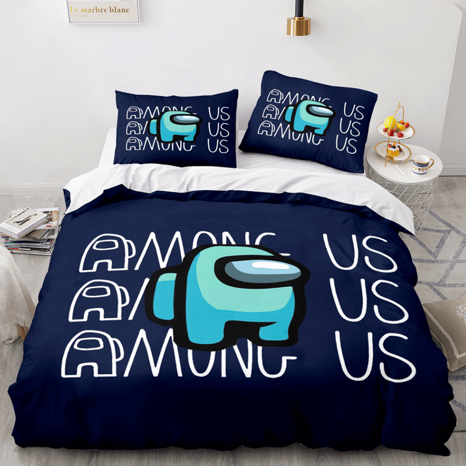 Among Us PatternCosplay Bedding Sets Quilt Cover (Online Order Only)