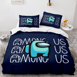 Among Us PatternCosplay Bedding Sets Quilt Cover (Online Order Only)