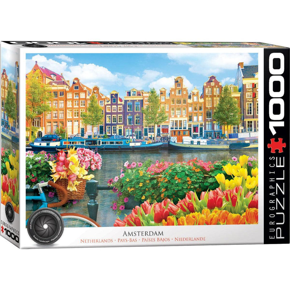 Amsterdam 1000 Piece Jigsaw Puzzle Eurographics (ONLINE ORDER ONLY)