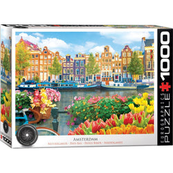 Amsterdam 1000 Piece Jigsaw Puzzle Eurographics (ONLINE ORDER ONLY)