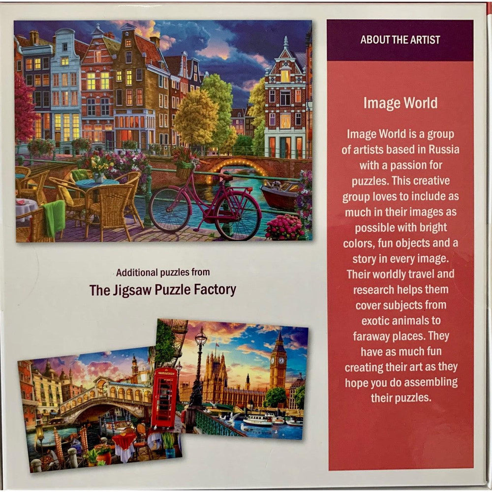 Amsterdam Netherlands 1000 Piece Jigsaw Puzzle Leap Year (ONLINE ORDER ONLY)