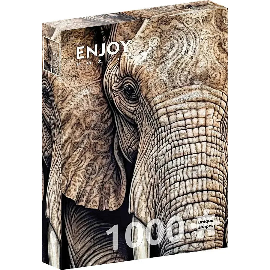 Ancestral Patterns 1000 Piece Jigsaw Puzzle Enjoy (ONLINE ORDER ONLY)