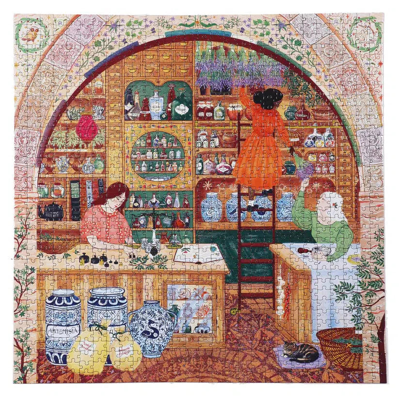 Ancient Apothecary 1000 Piece Jigsaw Puzzle eeBoo (ONLINE ORDER ONLY)