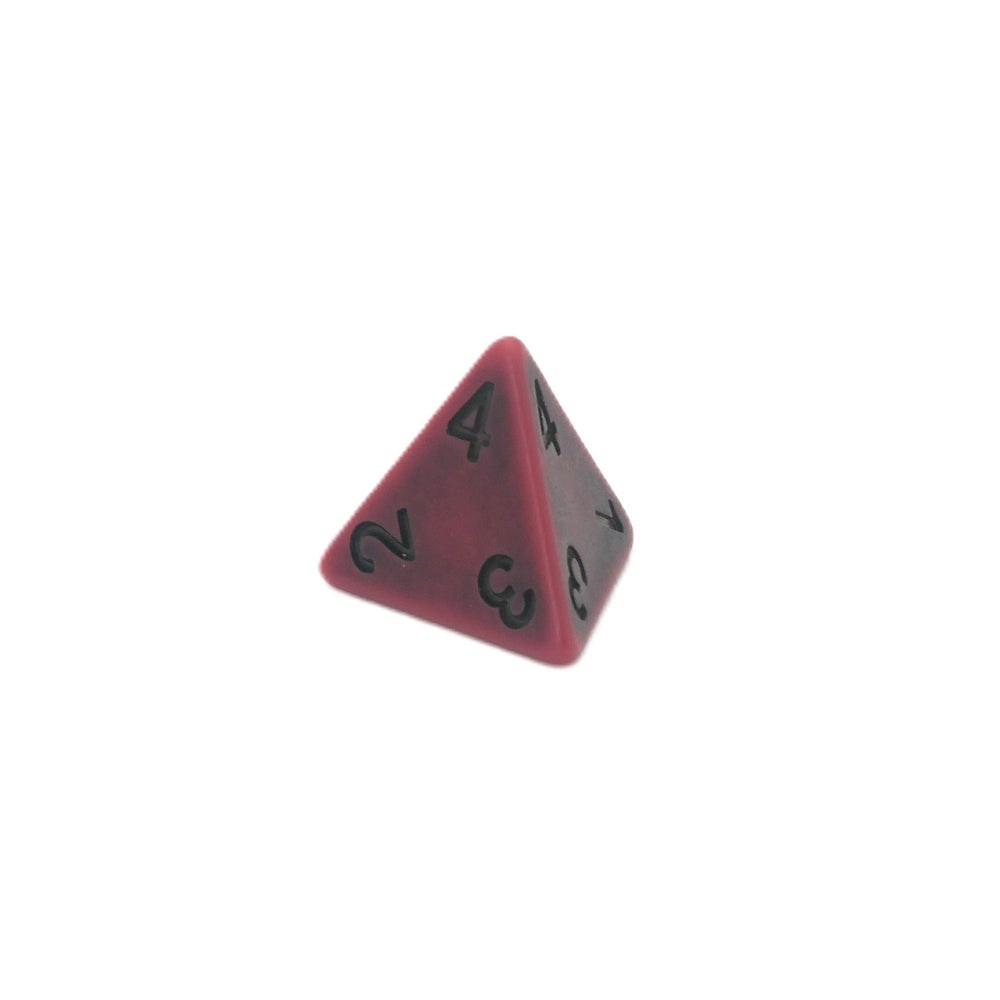 Ancient Blood - 7 Piece DnD Dice Set | Acrylic RPG Gaming Dice (ONLINE ORDER ONLY)