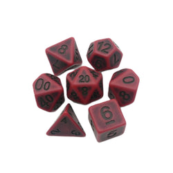 Ancient Blood - 7 Piece DnD Dice Set | Acrylic RPG Gaming Dice (ONLINE ORDER ONLY)