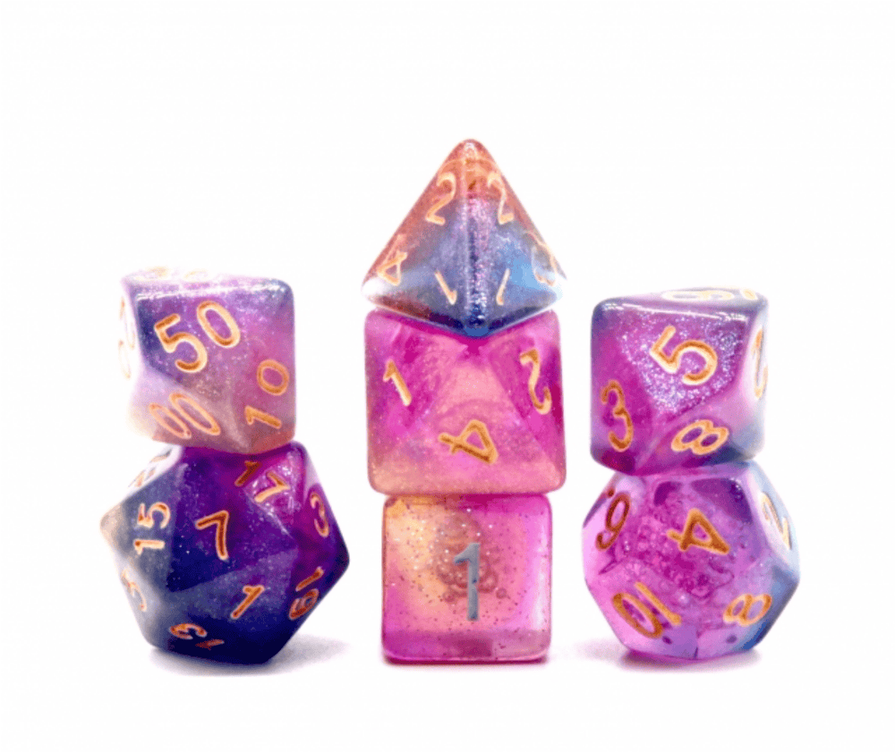 Andromeda’s Nebula RPG Dice Set (ONLINE ORDER ONLY)
