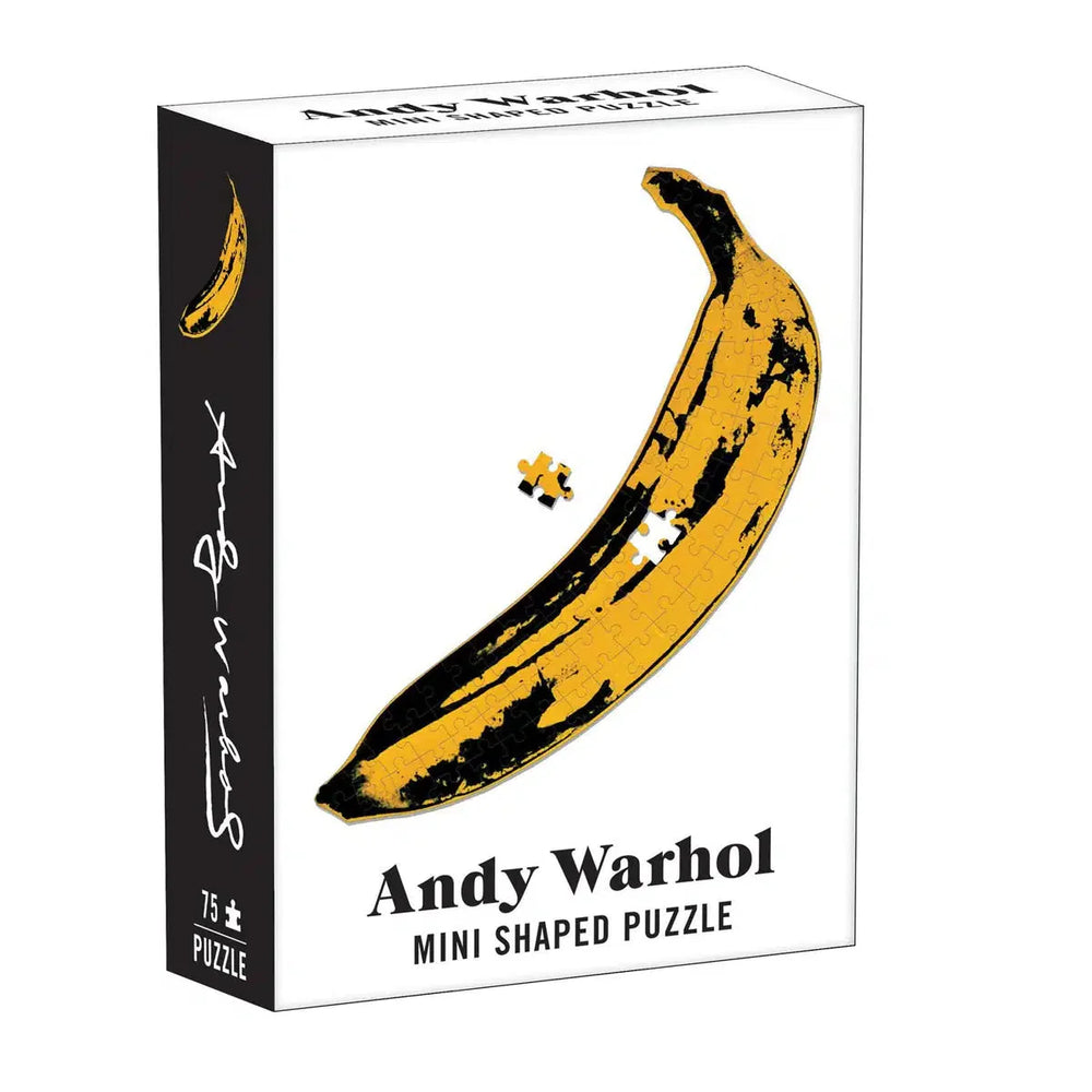 Andy Warhol Banana 100 Piece Mini Jigsaw Puzzle Galison (ONLINE ORDER ONLY)