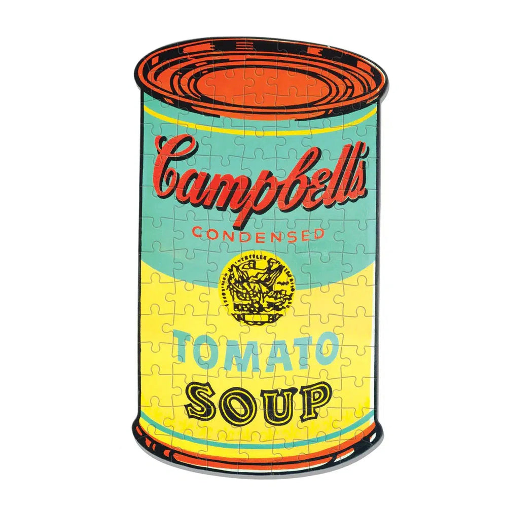 Andy Warhol Campbell's Soup 100 Piece Mini Jigsaw Puzzle Galison (ONLINE ORDER ONLY)
