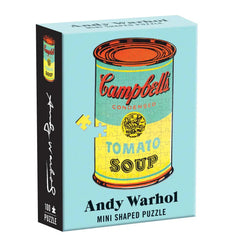 Andy Warhol Campbell's Soup 100 Piece Mini Jigsaw Puzzle Galison (ONLINE ORDER ONLY)