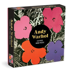 Andy Warhol Flowers 144 Piece Wood Jigsaw Puzzles Galison (ONLINE ORDER ONLY)