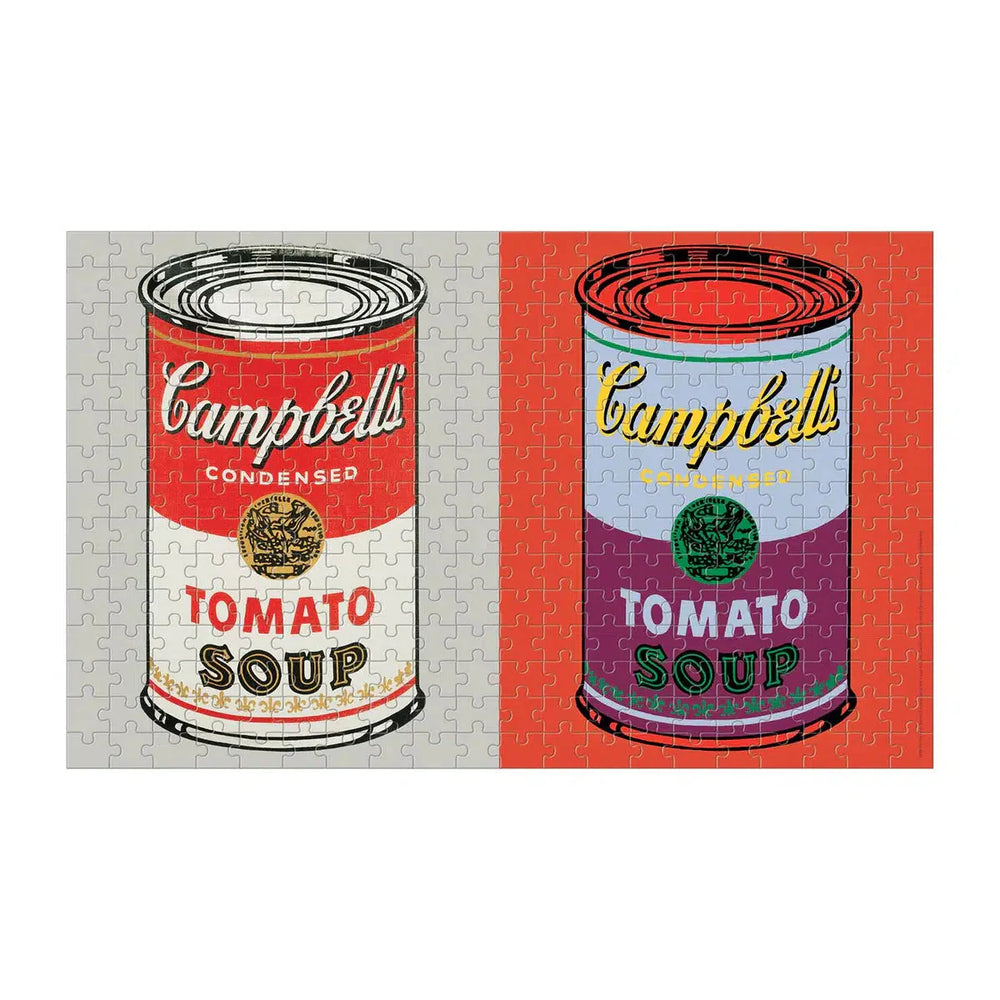 Andy Warhol Soup Cans 300 Piece Lenticular Jigsaw Puzzle Galison (ONLINE ORDER ONLY)