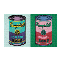 Andy Warhol Soup Cans 300 Piece Lenticular Jigsaw Puzzle Galison (ONLINE ORDER ONLY)