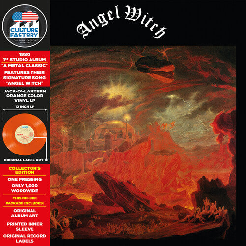 Angel Witch (Jack-o'-Lantern Orange Colored Vinyl) [Vinyl] (ONLINE ORDER ONLY)
