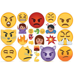 Anger Emoji 100 Piece Jigsaw Puzzle Eurographics (ONLINE ORDER ONLY)